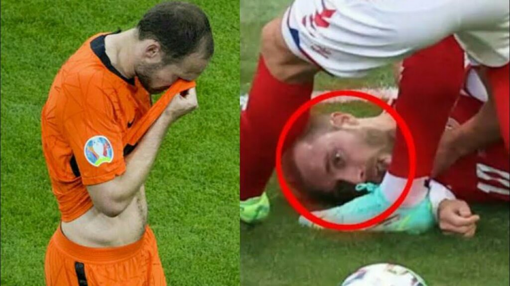 Daley Blind in tears over Christian Eriksen collapse