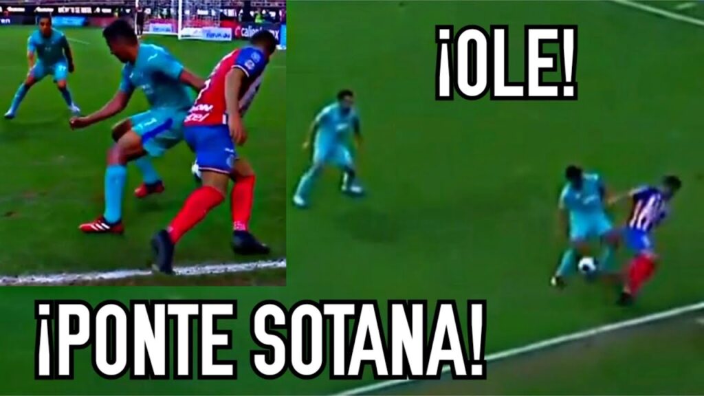 INCREÍBLE CAÑO de ALEXIS VEGA vs LUIS ROMO | EMULANDO a JUAN ROMÁN RIQUELME | Chivas 1-2 Cruz Azul