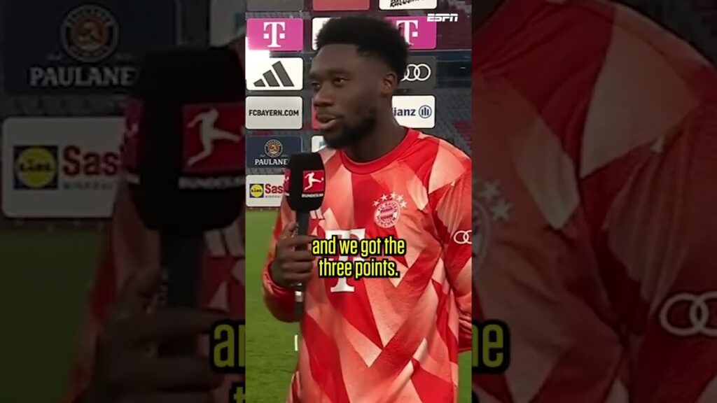 Alphonso Davies responds to Erik Ten Hag #shorts