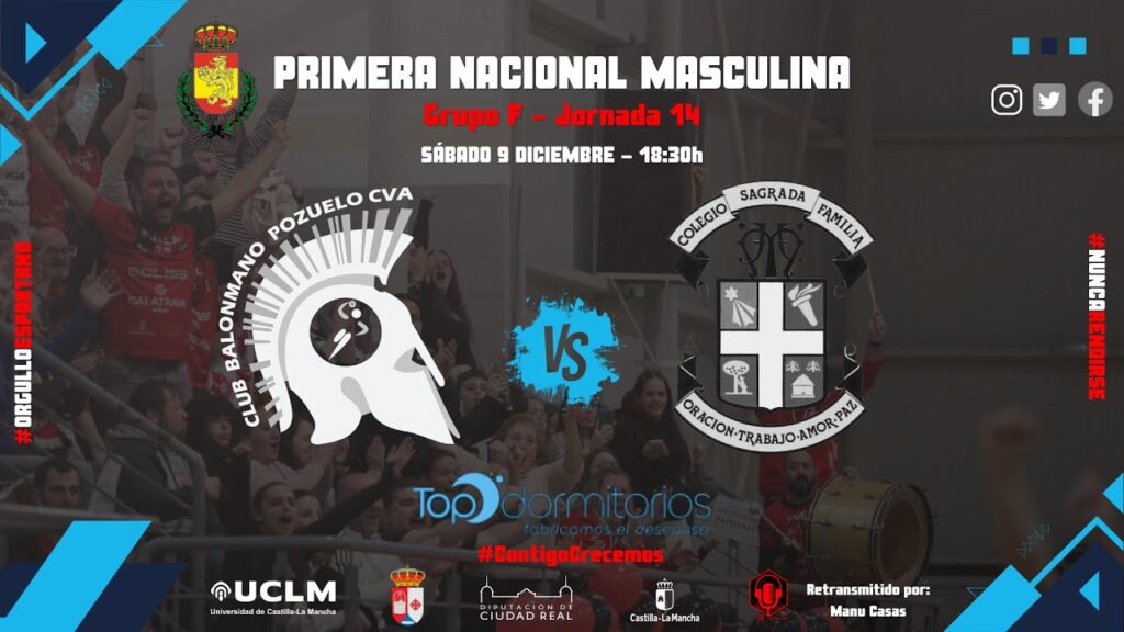 PRIMERA NACIONAL MASCULINA| TOPDORMITORIOS.COM BM POZUELO DE CVA -  BM SAFA MADRID |2023/2024