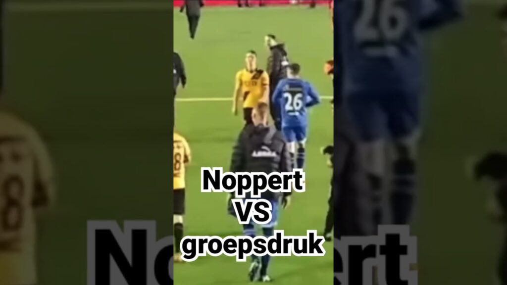 Noppert moet een koprol maken hie ha ho…..#oranje #noppert