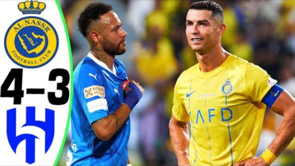 Al-nassr vs Al-hilal 4-3  Highlights & All Goals 2023 HD 🔥Ronaldo HATTRICK 🚀🚀🚀