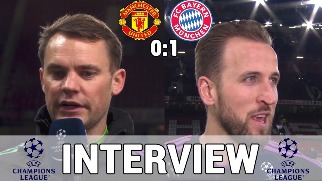 Die FC Bayern Stimmen zum Spiel: Manuel Neuer & Harry Kane im Interview | CL | Man United 0:1 Bayern