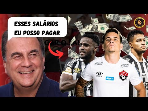 O VITÓRIA PODE BANCAR /O Salário dos Jogadores DO SANTOS/ SAIBA TUDO neste VIDEO