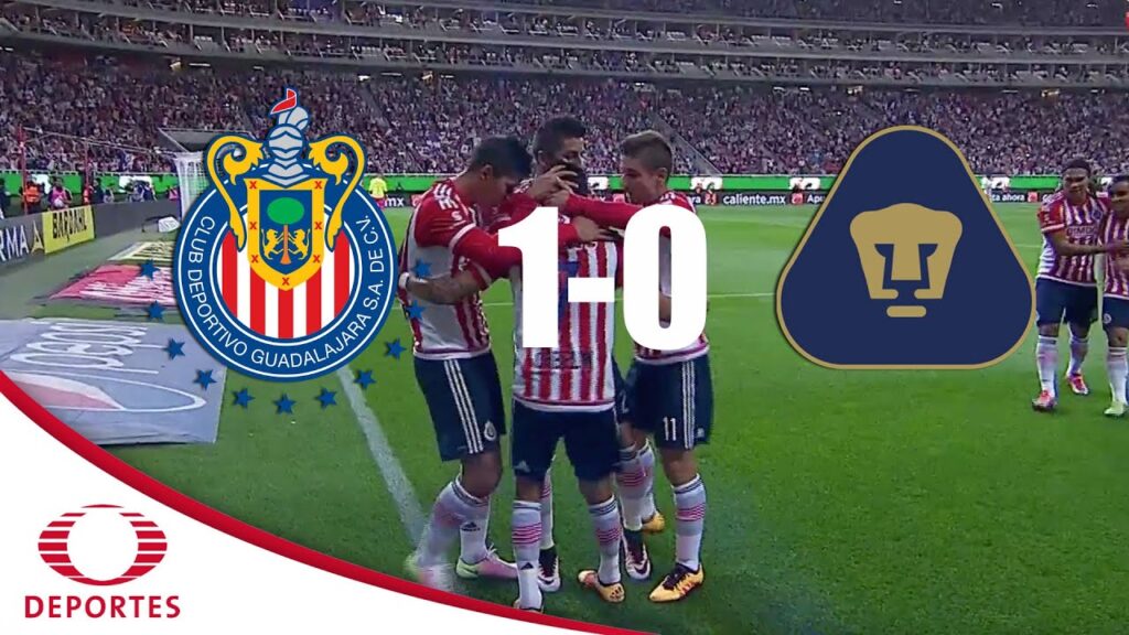 Gol de Orbelín Pineda | Chivas 1 - 0 Pumas | Televisa Deportes