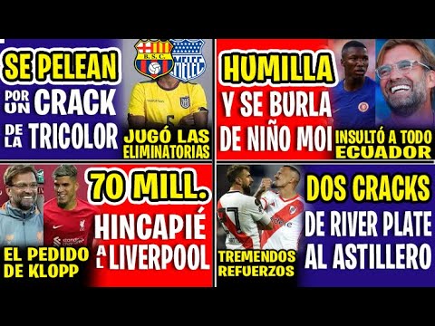 INSULTÓ A TODO ECUADOR! JÜRGEN KLOPP HUMILLA PÚBLICAMENTE A MOISES CAICEDO | HINCAPIÉ AL LIVERPOOL
