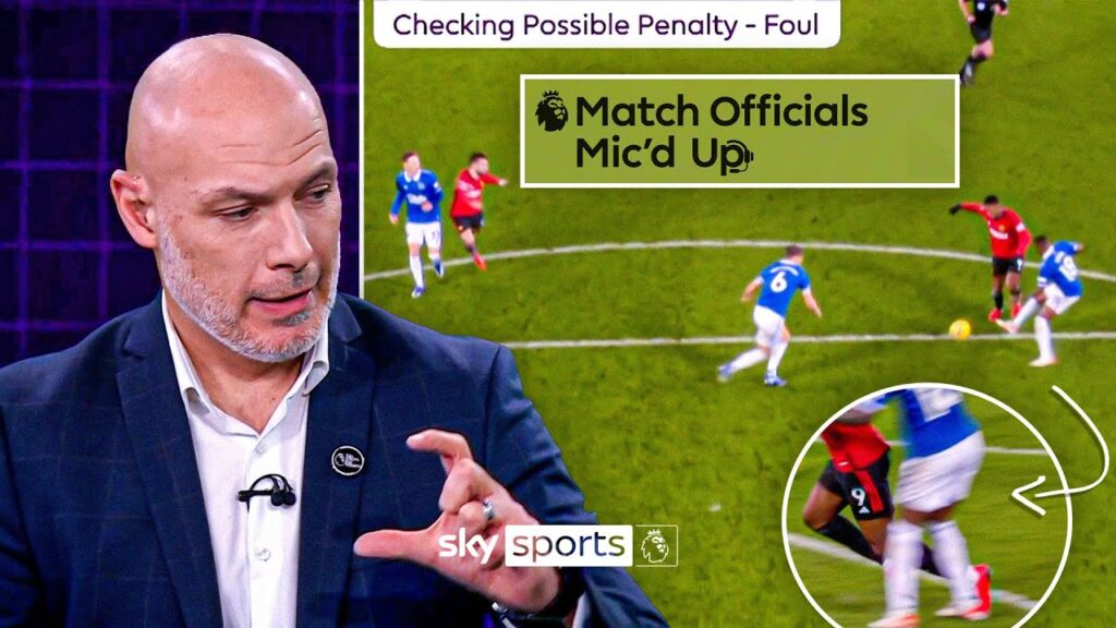 Match Officials Mic'd Up | Why VAR overturned the Martial penalty decision
