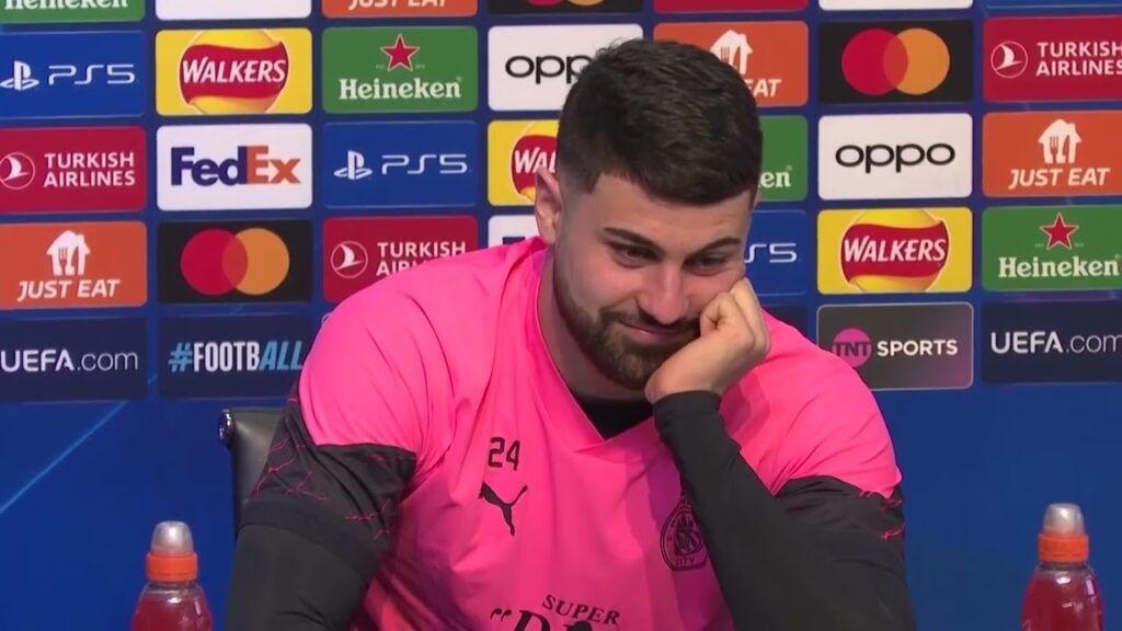 Gvardiol 'happy' to now be on same side as Haaland.