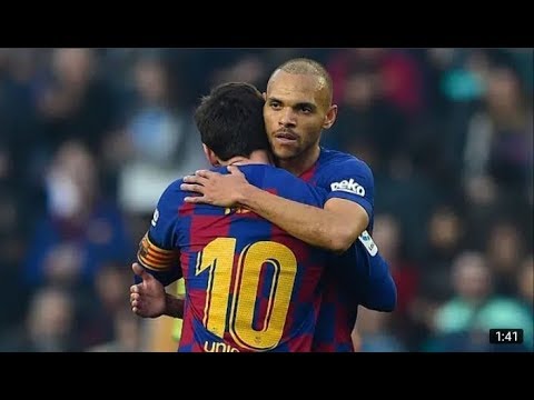 Martin Braithwaite Debut vs Eibar Two Assists in 18 Minutes