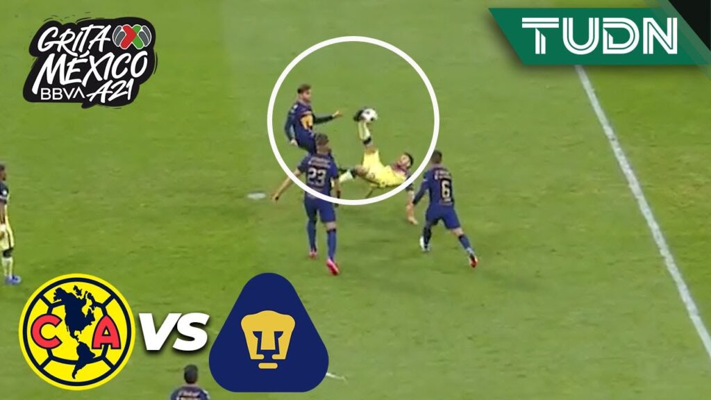 ¡ERA UN GOLAZO! Anulan gol a Henry | América 1-2 Pumas | Grita México BBVA AP2021 4tos | TUDN