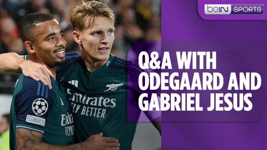 Talking Teammates with Martin Odegaard & Gabriel Jesus
