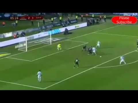 Celta Vigo 2-1 Real Madrid - Daniel Wass Goal -Copa Del Rey 25/1/2017