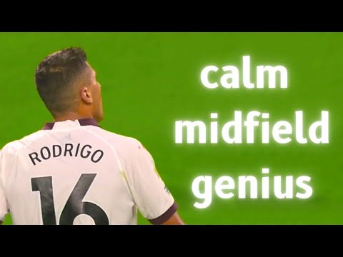 Rodri is playing like his last name is Busquets