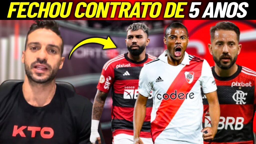 DIVULGADO TEMPO DE CONTRATO - GABIGOL E EVERTON RIBEIRO DE SAÍDA? - NOTÍCIAS DO FLAMENGO HOJE!