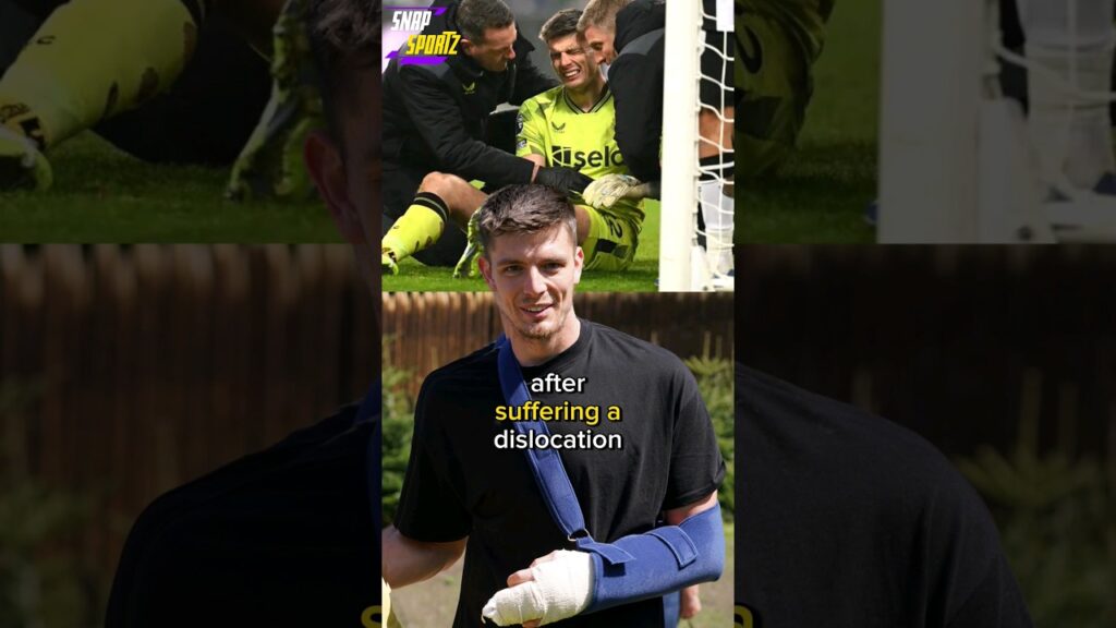 Newcastle Goal Keeper Injury| Newcastle United vs Manchester United 1-0 #football #shorts #nickpope