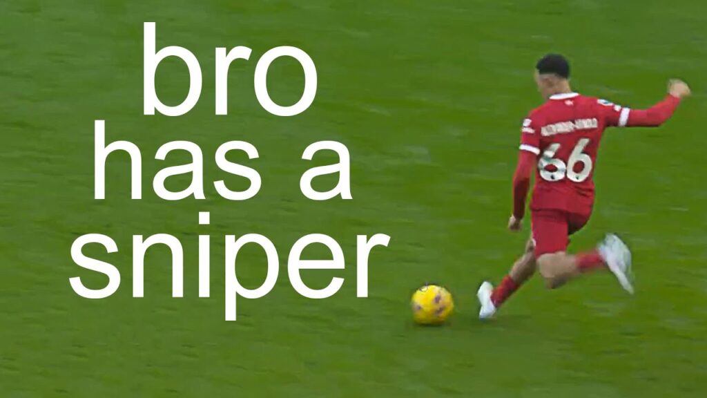 Trent Alexander-Arnold’s precision is a joke for a right back.. Trent Alexander-Arnold's precision is a joke for a right back..