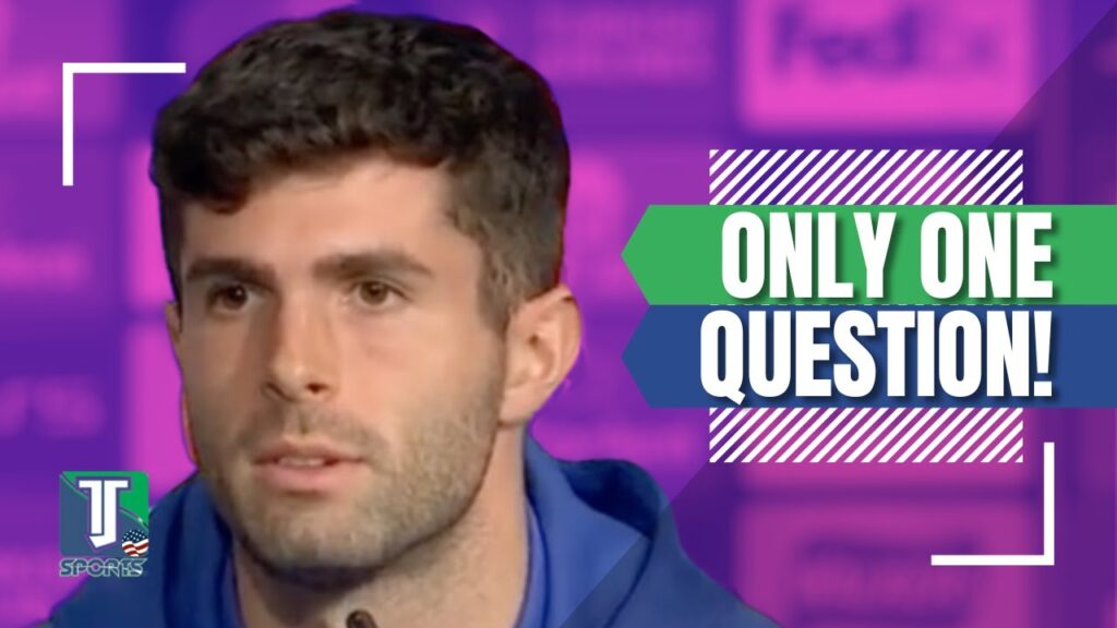 Christian Pulisic GETS IGNORED at AC Milan presser, only gets ASKED ONE QUESTION