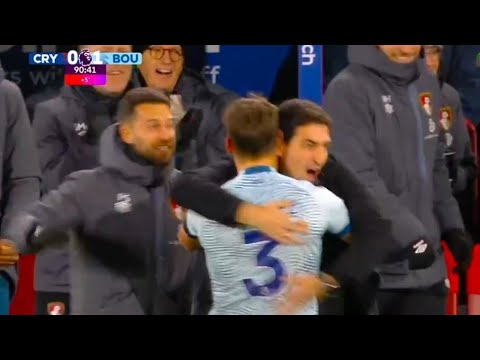 Kieffer Moore Goal, Crystal Palace vs Bournemouth 0-2 | All Goals and Extended Highlights.