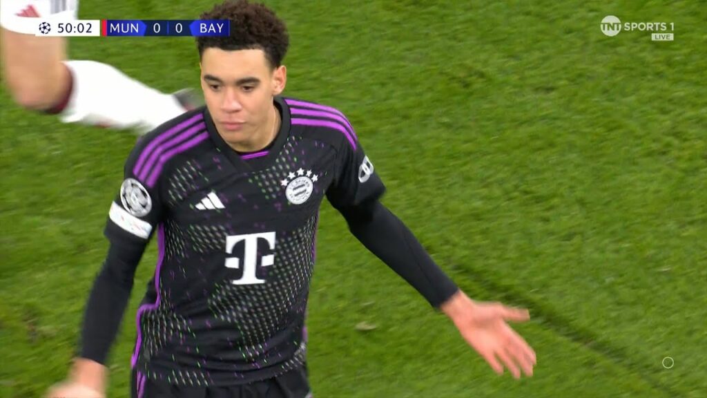 Jamal Musiala Vs Manchester United | Away (12/12/23)