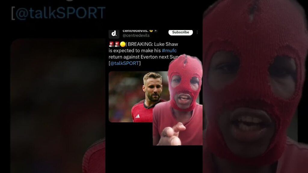 LUKE SHAW TO SAVE MAN UNITED