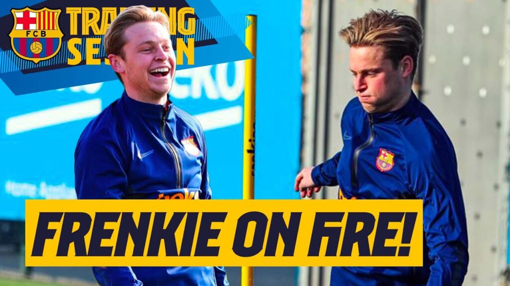 FRENKIE DE JONG HAT-TRICK IN TRAINING 🔥🔥🔥BRING ON THE CUP!
