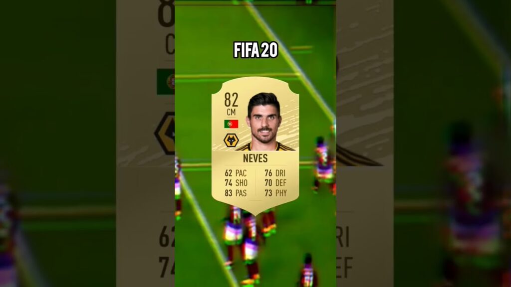 📉 Rúben Neves's FIFA Evolution (FIFA 16-23) 💪😎