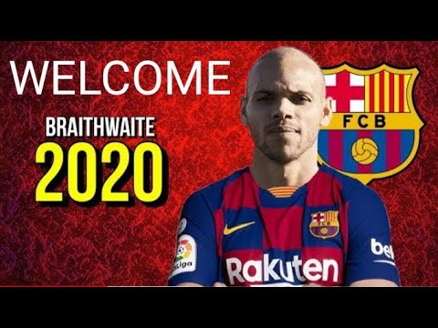 Martin Braithwaite(New Barcelona Player 2020)Some Skills and Goals Highlights