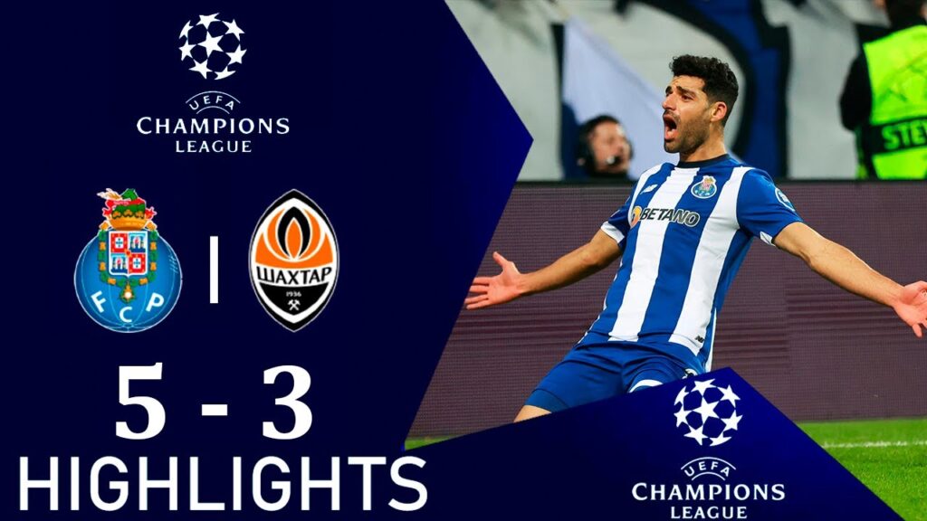Mehdi Taremi Goal | Porto vs Shakhtar Donetsk 5-3 Highlights | UEFA Champions League 2023-2024