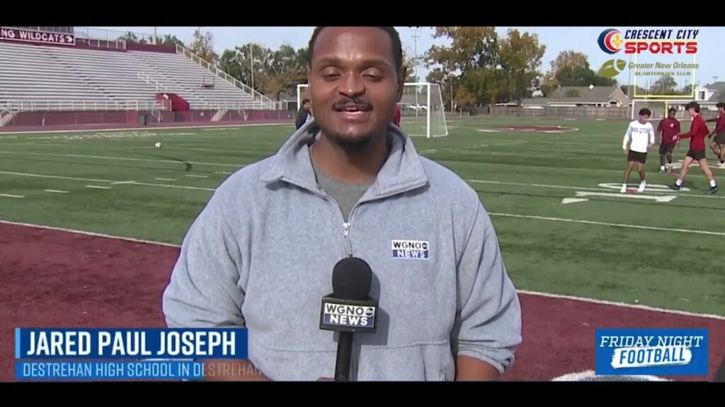 GNO QB Club Scholar-Athlete Anthony Robinson of Destrehan - Dec. 12, 2023