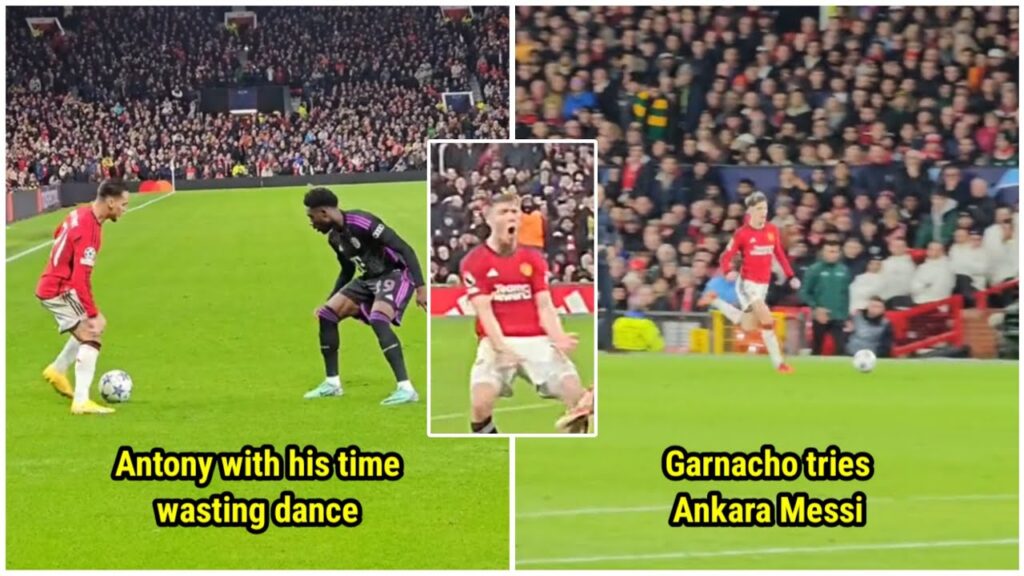 Rasmus Hojlund was very frustrated playing with Antony and Alejandro Garnacho 🤷‍♂️