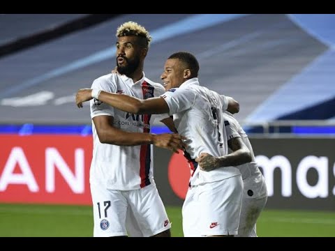 Mbappe jokes with Eric Maxim Choupo-Moting