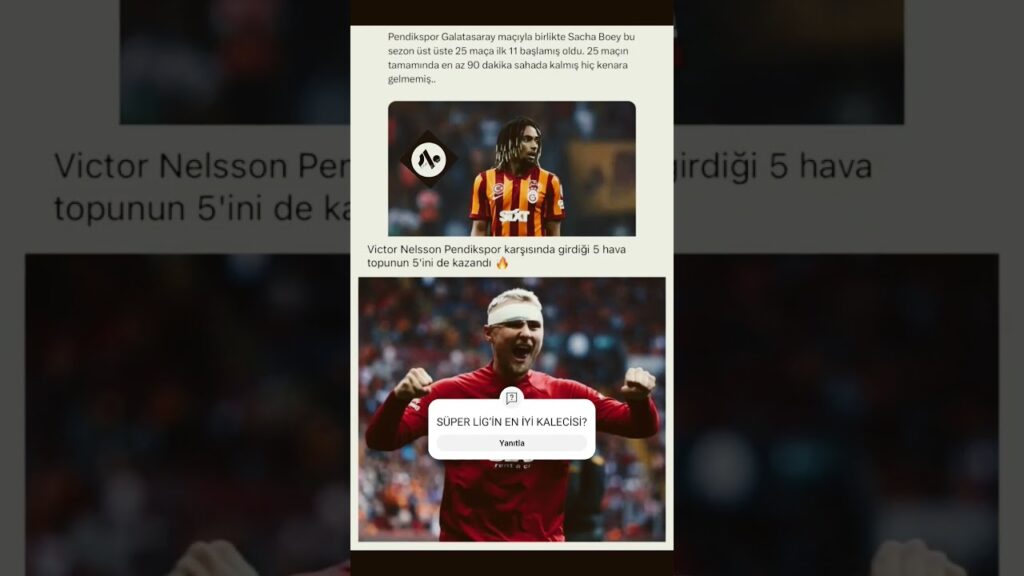 Ne düşünüyorsunuz siz #sachaboey #nelsson