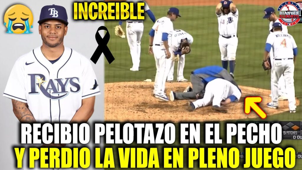 Este PELOTERO Recibe PELOTAZO en el PECHO y PIERDE la VIDA en PLENO JUEGO NO CREERAS LO QUE PASO MLB