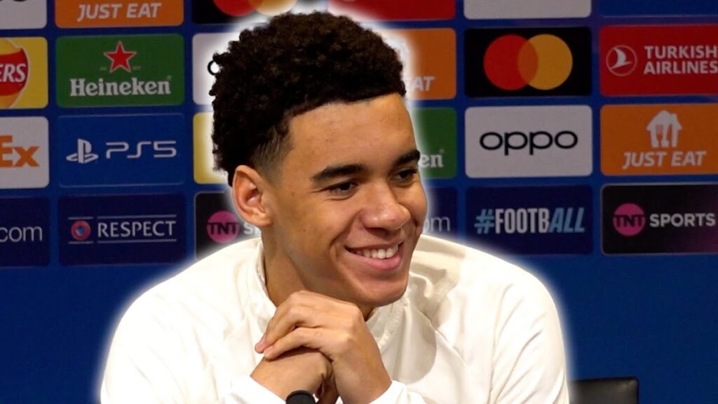 'It's THE DREAM of many kids to play at Old Trafford!' | Jamal Musiala | Man Utd v Bayern Munich