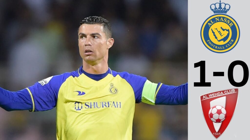 Al Nassr vs Al Wehda 1-0 - All Goals & Highlights - 2023 HD - Ronaldo Loss