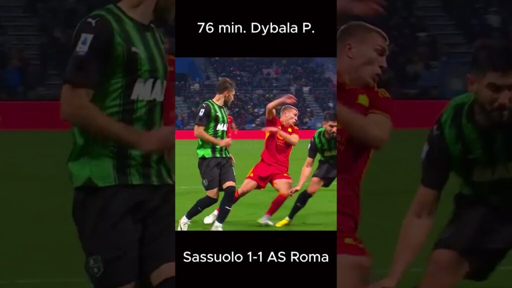 Sassuolo 1-2 Roma