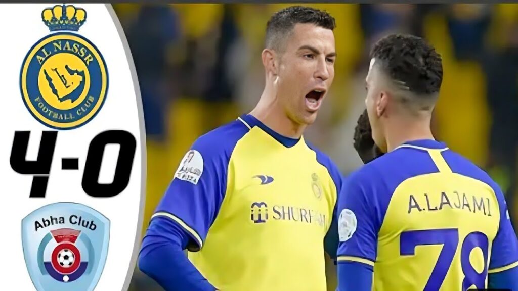 Al Nassr vs Abha 4-0  Ronaldo All goal & Extended Highlight