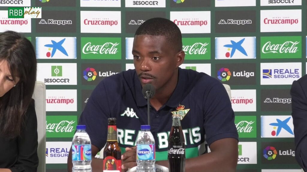Presentación de William Carvalho como nuevo jugador del Real Betis Balompié
