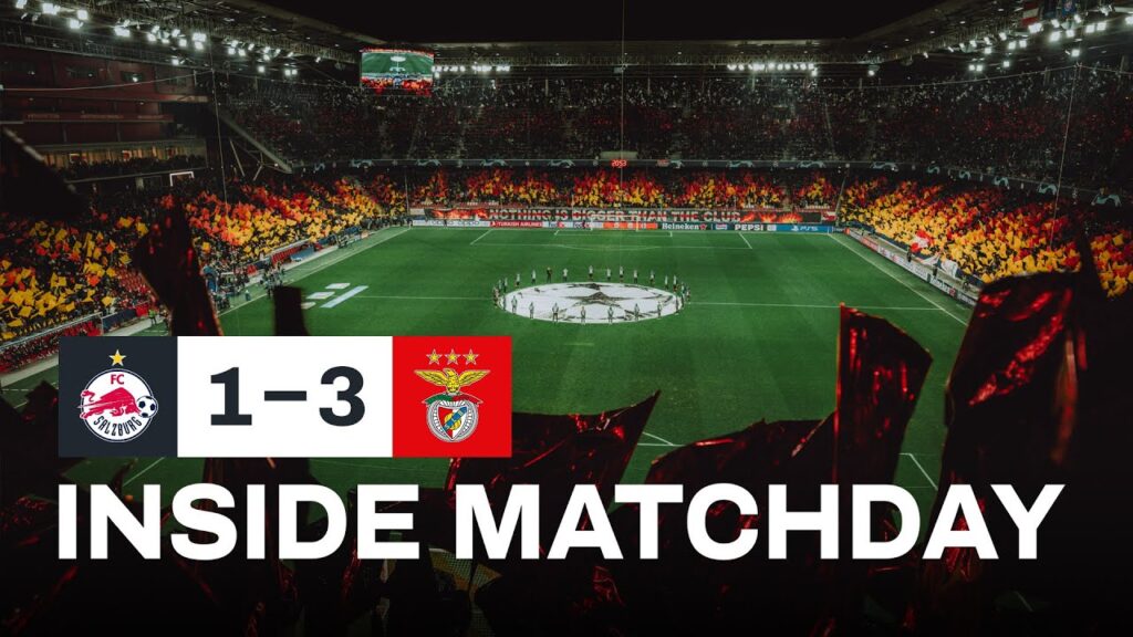 INSIDE MATCHDAY | FC Salzburg vs. Benfica Lissabon | Ein heißer Showdown ohne Happy End 🔥