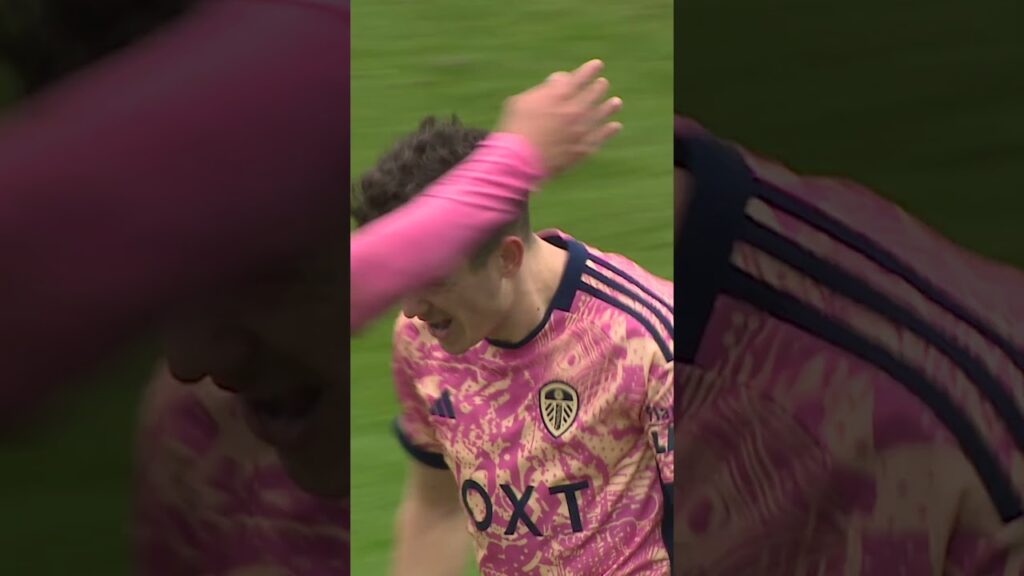 Dan James drills in seventh goal of season at Blackburn #leedsunited