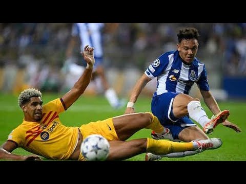 Ronald Araujo vs Porto / 28/11/23 / champions league
