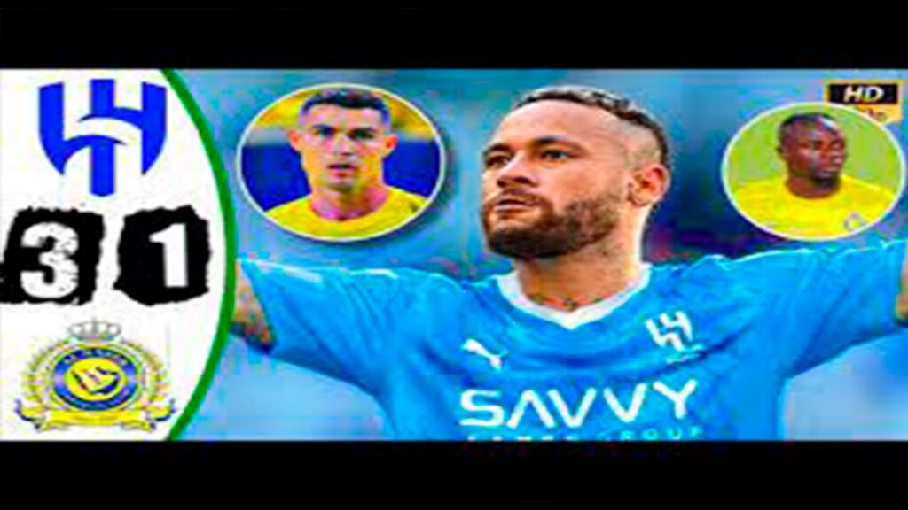 Al Nassr vs Al Hilal 3 1 RONALDO VS NEYMAR   Highlights & All Goals 2023