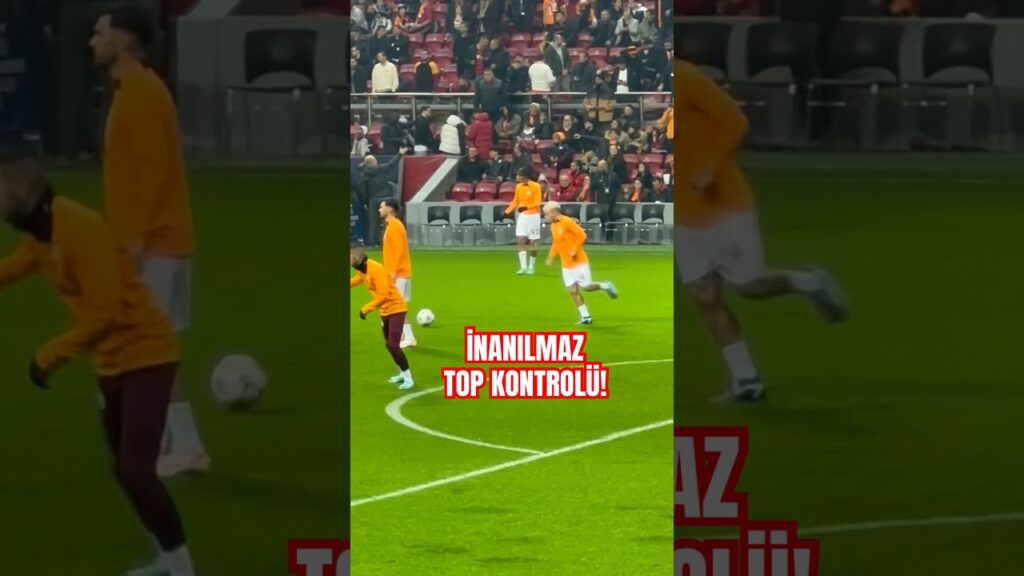 🔥Lucas Torreira’nın Muhteşem Top Kontrolü! #Galatasaray