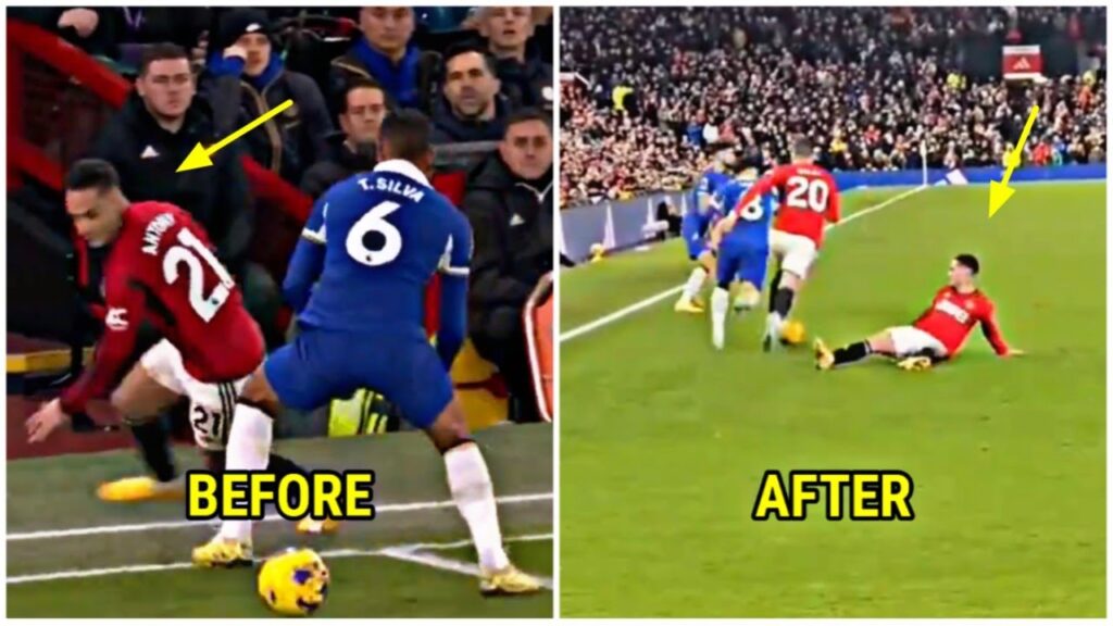 Enzo Fernández humiliates Antony after Antony nutmegs Thiago Silva 🤯 Enzo Fernández humiliates Antony after Antony nutmegs Thiago Silva 🤯