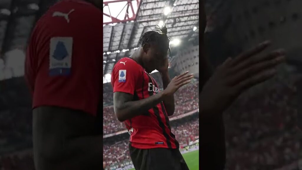 Rafael Leão's goal | #MilanAtalanta | #shorts