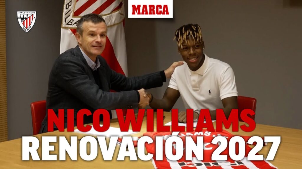Nico Williams renueva hasta 2027 con el Athletic Club I MARCA