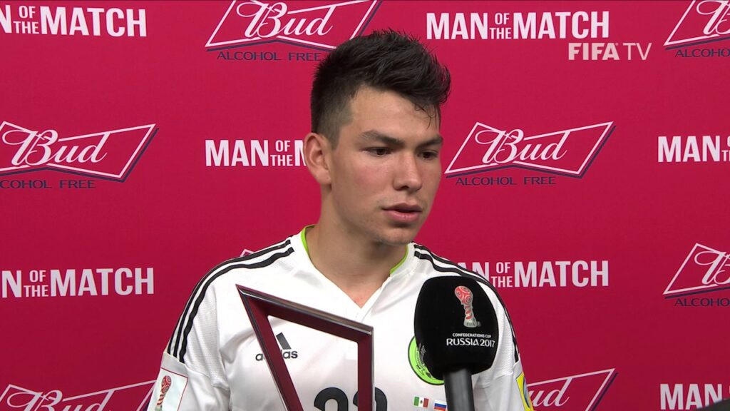 Hirving Lozano: FIFA Man of the Match - Match 9: Mexico v Russia