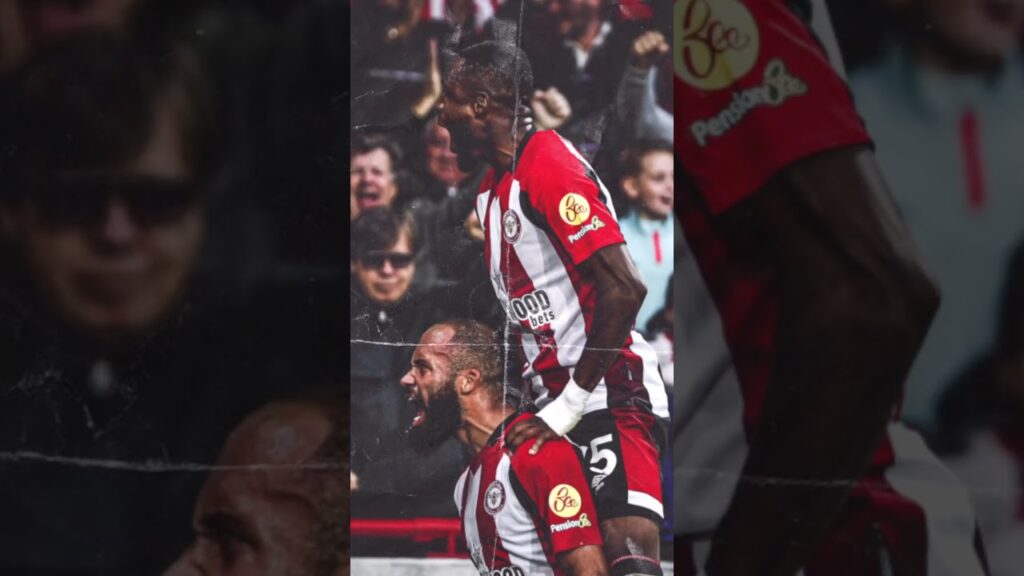 Football: Brentford Scorer Bryan Mbeumo #shorts