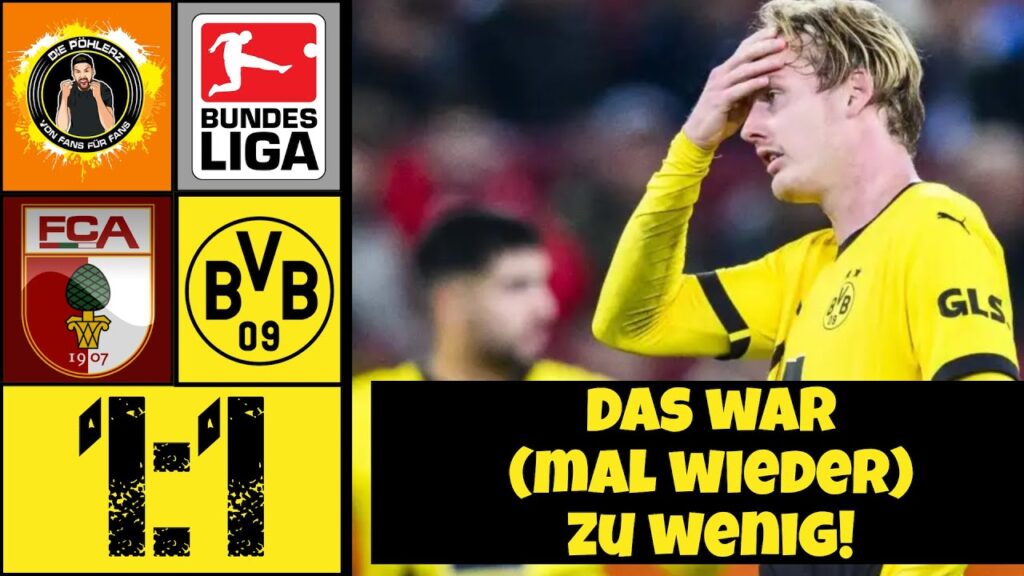 FC Augsburg vs. Borussia Dortmund (1-1) | Kampf & Krampf - zu wenig beim FCA! 🫣 | Das Fazit!