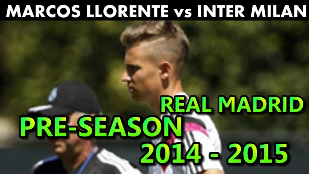 Marcos LLORENTE vs INTER MILAN PRE-SEASON REAL MADRID( 27/07/2014 - 27.07.2014 ) [HD]